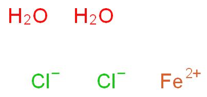 color ferric chloride solution changed.